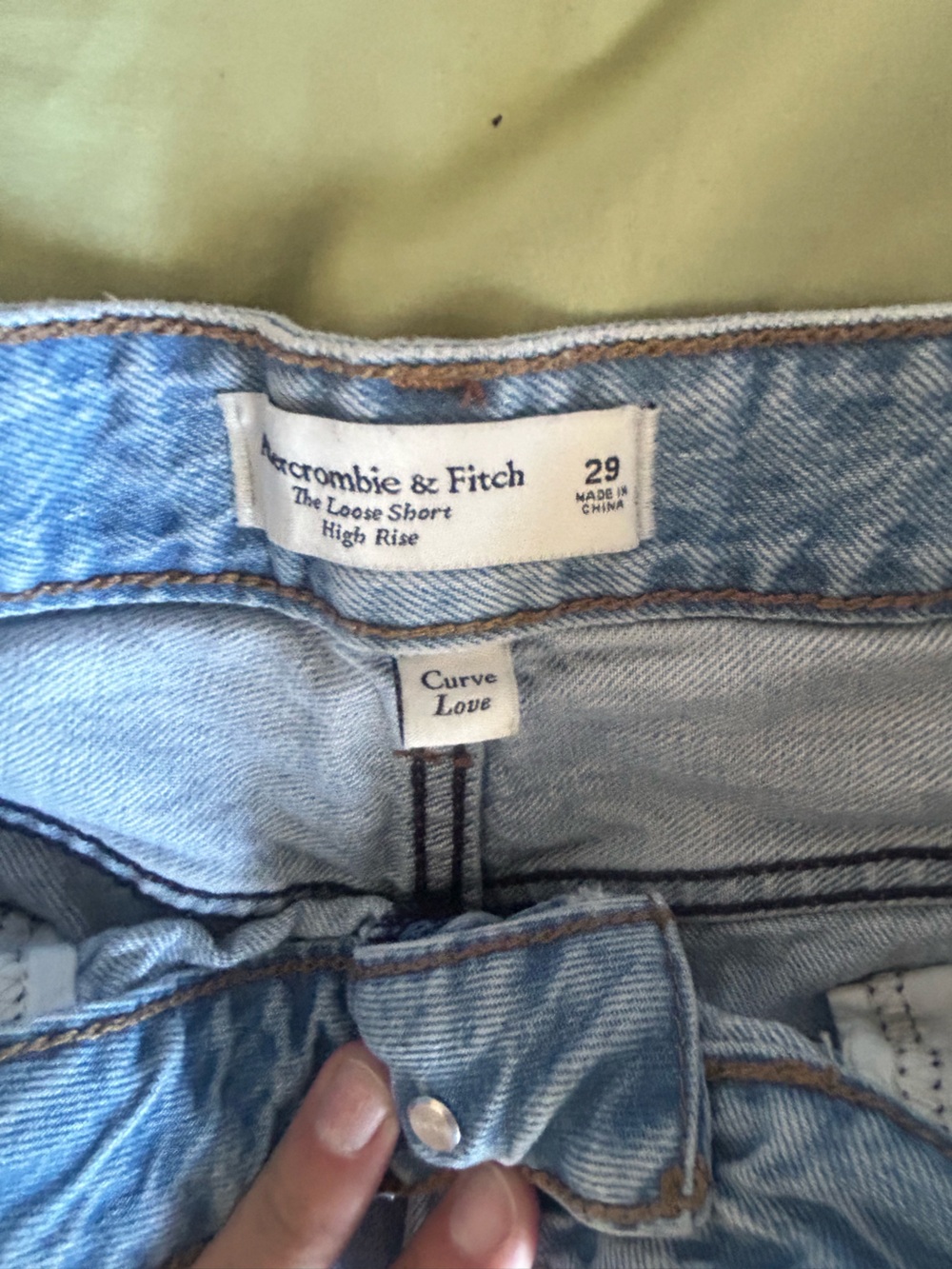 Curve Love Distressed High-Rise Loose Fit Shorts - Picture 3 of 4